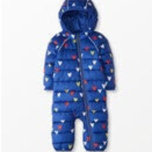 Hanna Andersson Recycled Insulated Full Zip Snowsuit 18-24 months - Picture 1 of 8